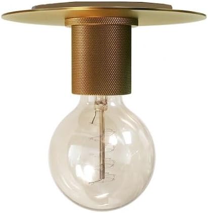 Dainolite Roswell Flush Mount, Aged Brass