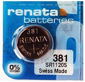 Renata Batteries 381 Watch Battery (5 Pack)