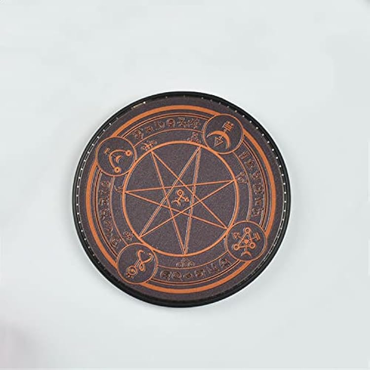 Magic Array Wireless Charger Dock, Creative Pattern Charging Pad, 10W Fast Charge for Qi Wireless Charging Devices,E