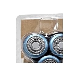 Replacement Shaver Head,Compatible For Philips,Series 7000 9000 RQ10 RQ11 RQ12 RQ111 SH90/52 SH90/70 SH70 S9711 S9511 S9111 S9000 Lumea