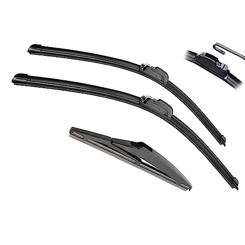 26 14 8 Front Rear Window Windscreen Wiper Blades Brushes Cutter Accessories For Toyota For Auris MK2 Hatchback 2012 2013 2014 2015 2016 2017