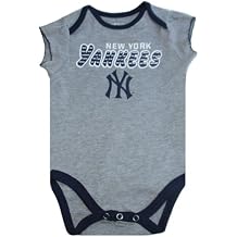 VF New York Yankees Girl's Team Logo Infant Creeper Bodysuit - Team Colors