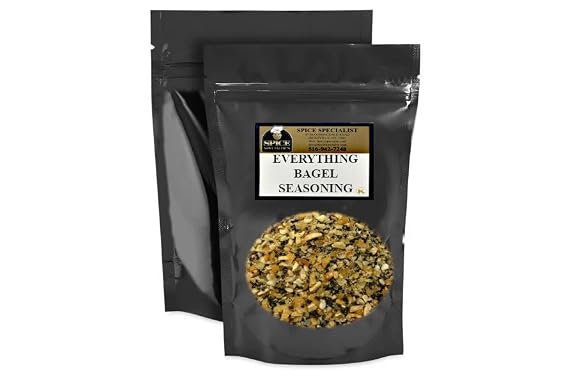 Everything Bagel Seasoning - LESS SALTY THAN THAT OTHER ONE - 10 oz. Bag - Kosher