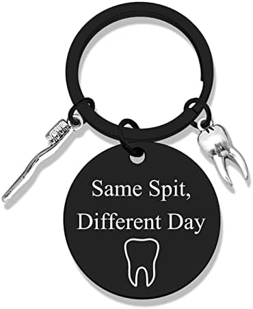 Dentist Gifts for Women Dental Hygienist Student Gifts Dental Assistant Gift Funny Dentist Keychain Dental Hygienist Gifts Dentist Jewelry Dentist Graduation Gift Orthodontist Office Gift