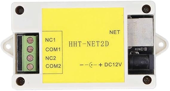 NISZA HHT-NET2D IP Network Relay Module Upgraded Version 2-Channel Internet watchdog Remote Control Module