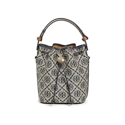 Tory Burch Women's T Monogram Mini Bucket Bag