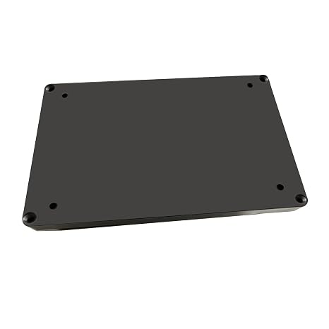 Watertight Junction Box, IP67 Waterproof Project Box Durable ABS Plastic Electronic Enclosure Case for DIY Electrical Project Black 7.87" x