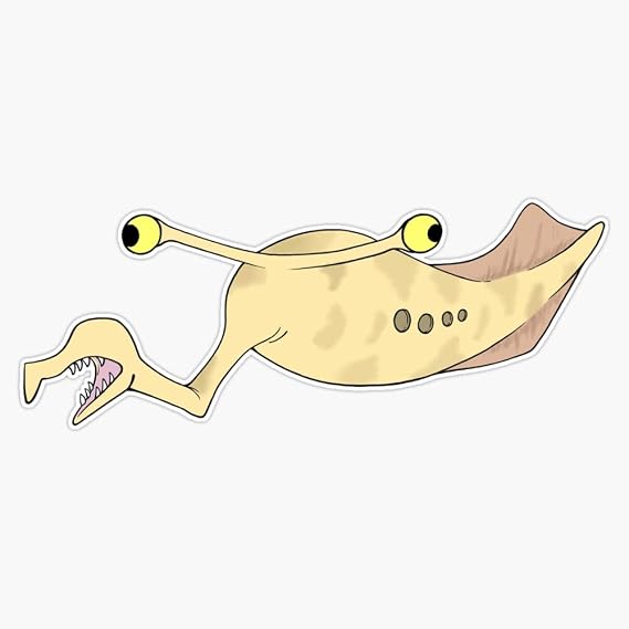 The Tully Monster Sticker Decal Size 5"