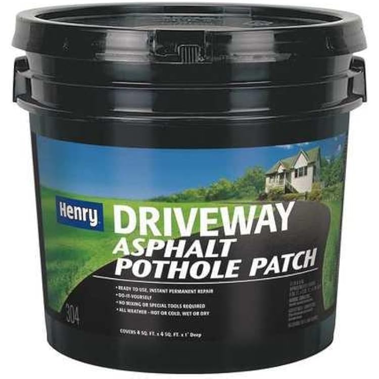 Blacktop Repair, Water, 11 lb, Black, Flat