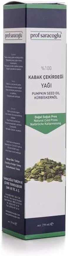 Prof Saracoglu Cold Press Pumpkin Seed Oil 250ml