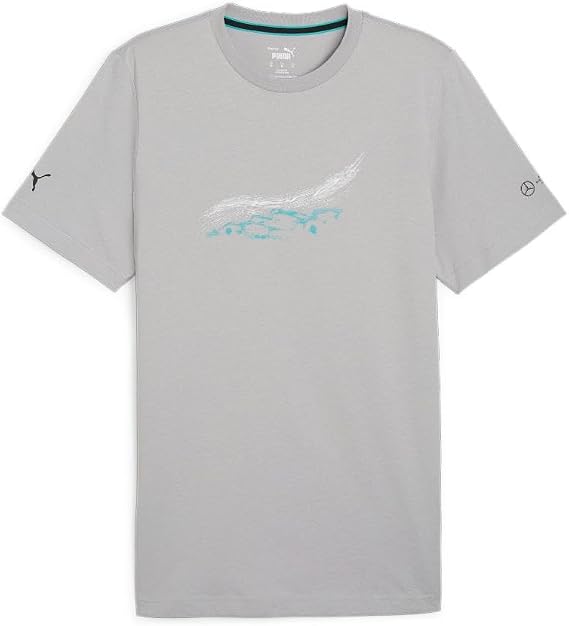 PUMA Mens Mapf1 Essentials Car Graphic Crew Neck Short Sleeve Casual Tops Casual