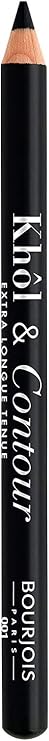 Bourjois 2-in-1 Khôl and Contour Eyeliner and Eye Pencil 1 Noir-Issime, 1.2g
