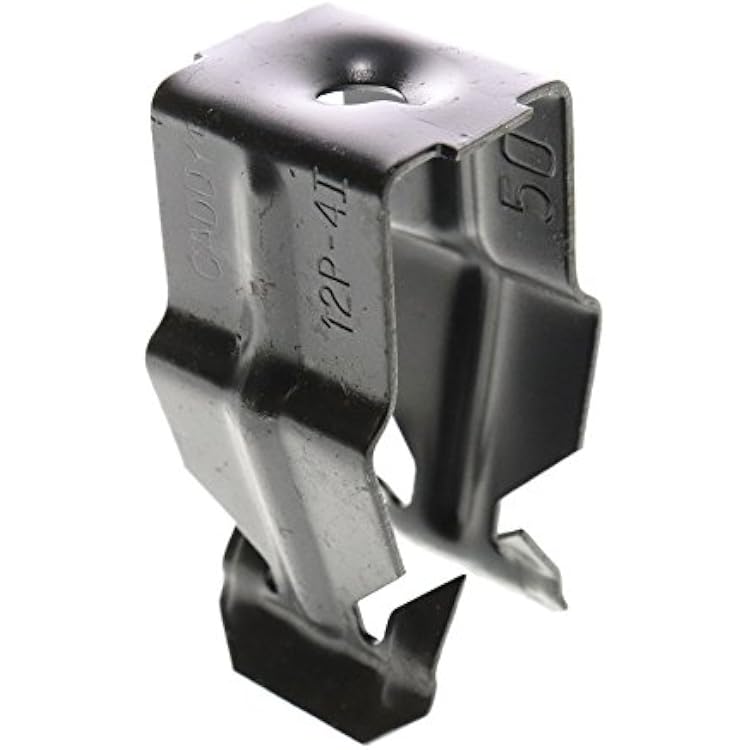 Caddy Erico 12P4I EMT Rigid Push-In Conduit Clamp Clip, 34-Inch, 100-Pack
