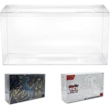 UPC Protector Case, Mega CHARZRD X ex and 151 UPC Ultra Premium Collection Boxes - UV and Scratch (4 Pack)