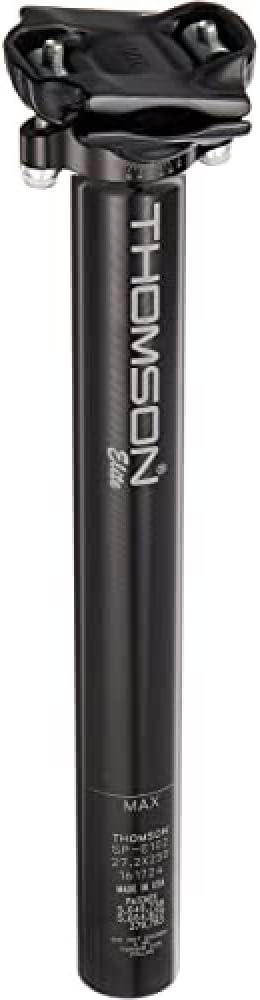 Thomson Elite Bicycle Seatpost (Straight, 27.0X330mm, Black)