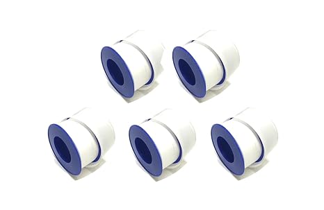 3/4" x 520" Teflon Tape Thread Sealing PTFE Plumber's Tape 5PC