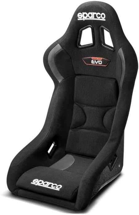 Sparco 008007ZNR EVO SEAT QRT-C BLACK
