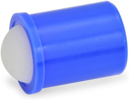 Ganter Normelemente Spring Pressure Pieces for Press-in, GN 614-12-KD, Plastic, Pack of 5