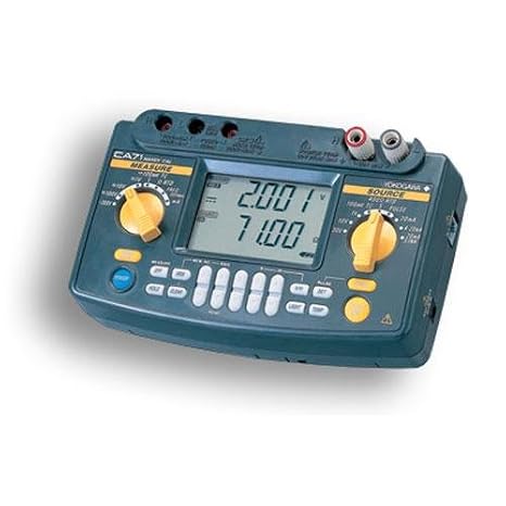 Yokogawa CA71 Handy Multifunction Calibrator Plus TC and RTD Communications