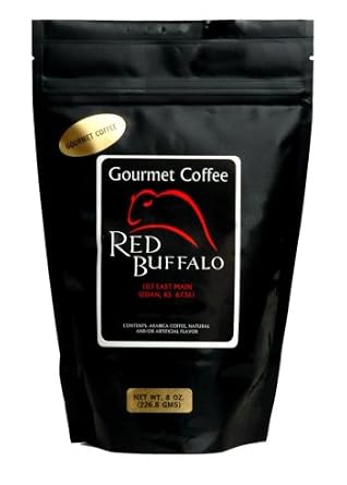 Red Buffalo Chocolate Raspberry Flavored Decaf Coffee, Ground, 12 ounce