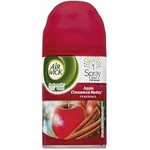 Air Wick 78283CT Freshmatic Ultra Spray Refill, Apple Cinnamon Medley, Aerosol, 6.17 oz, 6/Ct