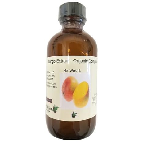 OliveNation Mango Flavor Extract TTB, PG Free, Natural - 8 fl oz | Sugar Free Liquid for Sweet Fruity Taste/Aroma in Baking, Sauces, Frosting/Fillings, Frozen Treats - TTB-Approved for Brewing