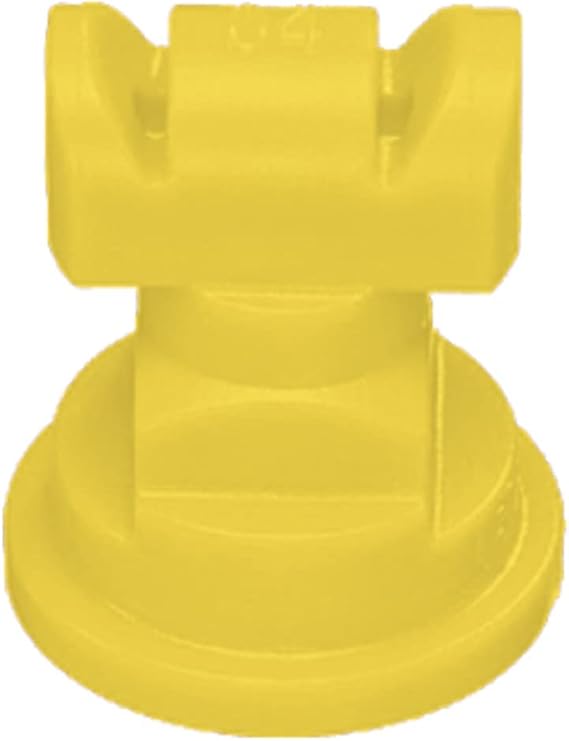 TeeJet TTJ60-11002VP Turbo TwinJet Spray Tip, 0.14-0.30 GPM, 50-90 psi, polymer - Yellow