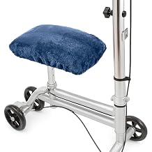 Top Glides DELUXE Universal Knee Walker Pad Cover (Blue)