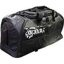 Ocelot Pro Gear Duffle Bag - Essential Duffle Bag for Travel, Heavy Duty Duffle Bag for Camping Gear, Motorcycle Gear, Gym Gear, and Travel Gear - Duffle Bag for Men and Women - Black