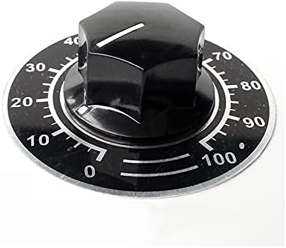 2pcs Bakelite Knob PN-9C with Dial Scale for Guitar Amplifier Knob Volume Potentiometer knob 6.4mm Hole
