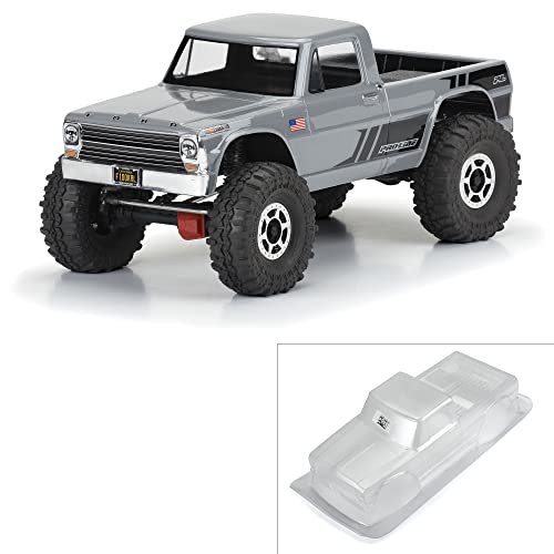 Pro-Line Racing 110 1967 Ford F-100 Clear Body 12.3 WB Crwlrs PRO361300 CarTruck Bodies Wings & Decals
