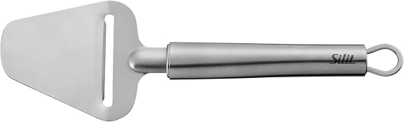 Silit Classic Line Cheese Slicer 24 cm Polished Stainless Steel Cheese Cutter Sharp Blade with Toothing Dishwasher Safe