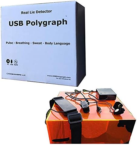 USB Polygraph 1.0: Real Home Polygraph Lie Detector Machine Original Edition