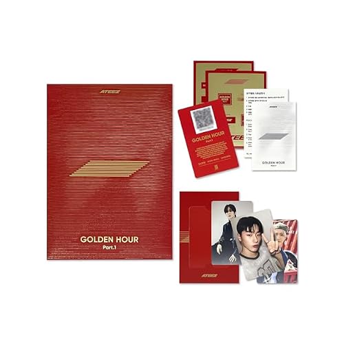 GOLDEN HOUR : Part.1 POCAALBUM Ver. 2 Pin Badges + 4 Extra Photocards