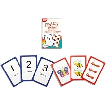 THE FIDGET GAME Counting and Numbers Flash Cards for Ages 3 to 7 (Facts 1-20) - Learning Tools for Pre-K & Kindergarten Activities, Preschool Flashcards - 2 Games Included
