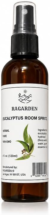 Eucalyptus Room Spritz. 4oz. Herbal. Made in USA.