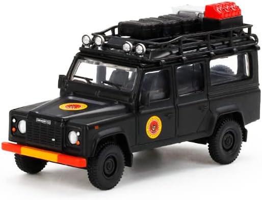 Mini GT Land Rover Defender 110, Black MGT00158/48 - 1/64 Scale Diecast Car