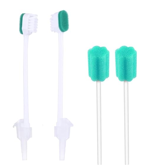 Disposable ICU Suction Toothbrush Sputum with Oral Swab