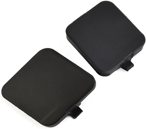 Pair Windshield Side Garnish Lid Covers for Honda CRV (2007-2011), Black ABS Plastic Decorative, Replaces 73163-SWA-003 73153-SWA-003