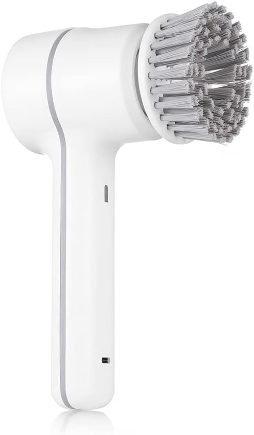 Electric Spin Scrubber Electric Cleaning Brush Electric Shower Scrubber Bathtub Floor Wall Tile Window Sink Kitchen Cleaning with 5 Interchangeable Cleaning Brushes