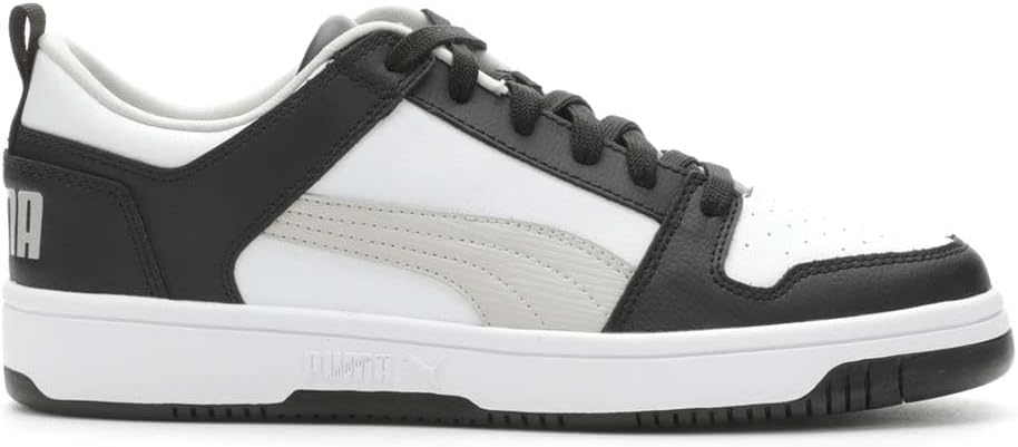 PUMA Mens Rebound Layup Lace Up Sneakers Shoes Casual - White