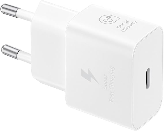 Samsung Fast charger, USB-C, 25W data wireless, white