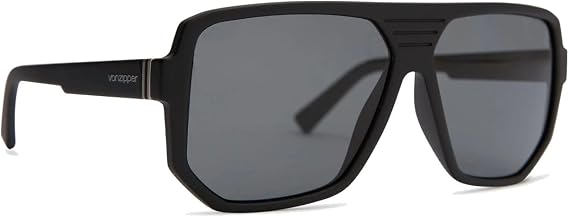 VonZipper Roller Sunglasses Matte Black with Grey Lens