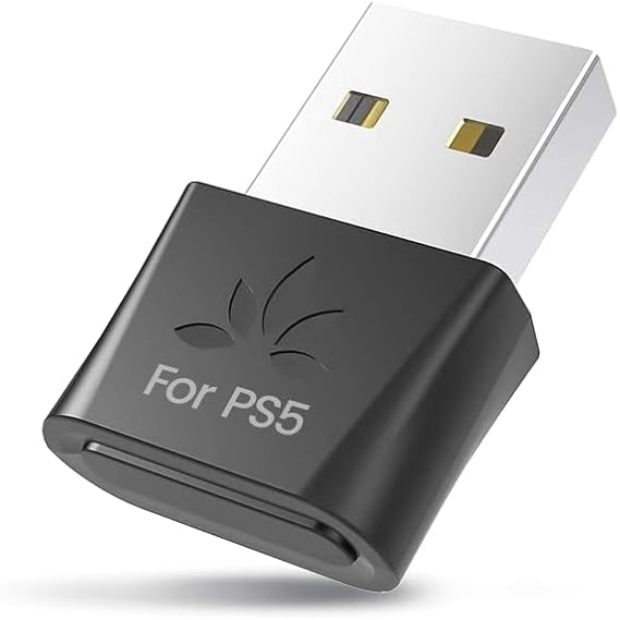 Avantree DG80-Gaming - USB Bluetooth 5.3 Adapter Dongle for PS5