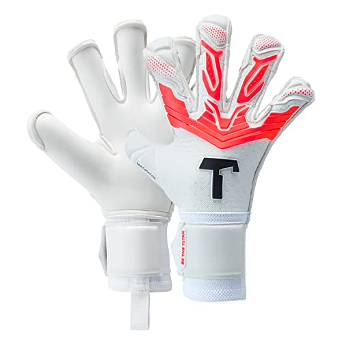 T1TAN Alien Soccer Goalie Gloves - Mixed Cut and 4mm Gecko Grip - Soccer Goalkeeper Gloves