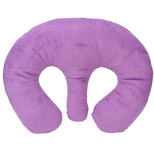 Agatige Almohada para Camilla, Soft Chest Pillow Pad Breast Support Cushion Professional Massage Equipment for Beauty Salon, Spa Massage RelaxingPurple