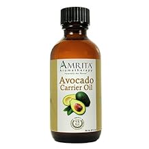 AMRITA Aromatherapy: Organic Avocado Oil -100% Natural Moisturizing Base Oil for Aromatherapy, Massage, Essential Oils & More - Size: 240ML