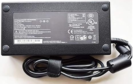 New 19.5V 11.8A 230W 7.4 x 5.0mm Charger Compatible with Chicony A12-230P1A AC Adapter for MSI GT72S G752VY GE63VR ADP-230EB T A230A006L A230A011L Adapter Power Cord, AD065G2Uz