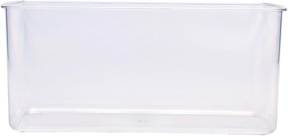Transparent Acrylic Fish Tanks Large Capacity Aquarium for for Axolotls, Newts Clear Acrylic Aquarium Tanks, 36*25*15.5cm, as the pic show