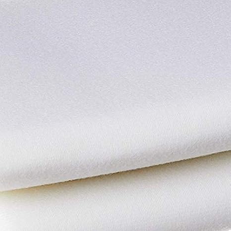 ByAnnie's Soft and Stable Fabric, 36 by 58-Inch, White